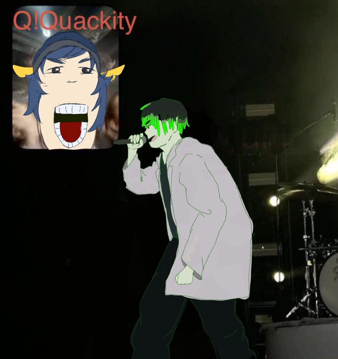 tebsart_'s tweet photo. Como dijo una vez un gran filósofo:

"Chcemy FAMAS, chcemy Glock, chcemy AK-47" (es mi canción favorita de Multi)

What am I doing lmao

#concertduo #quackmulti #naukosick #qsmp2 #quackityfanart #youngmultifanart https://t.co/kf6sB8sx8R