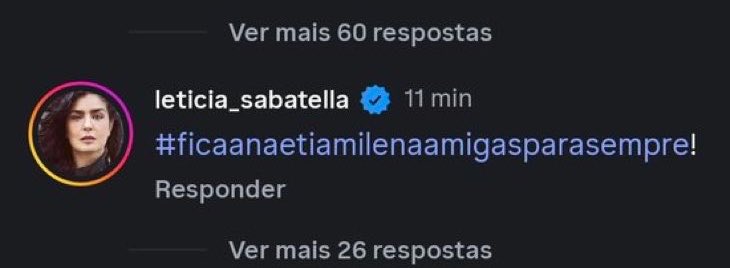 vaidesmaiar's tweet photo. Eu sou a Leticia Sabatella https://t.co/Mi1ZVsjPvz