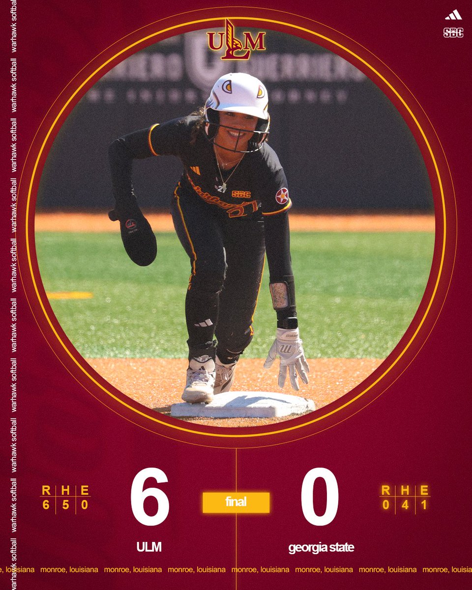 ULM Softball tweet media