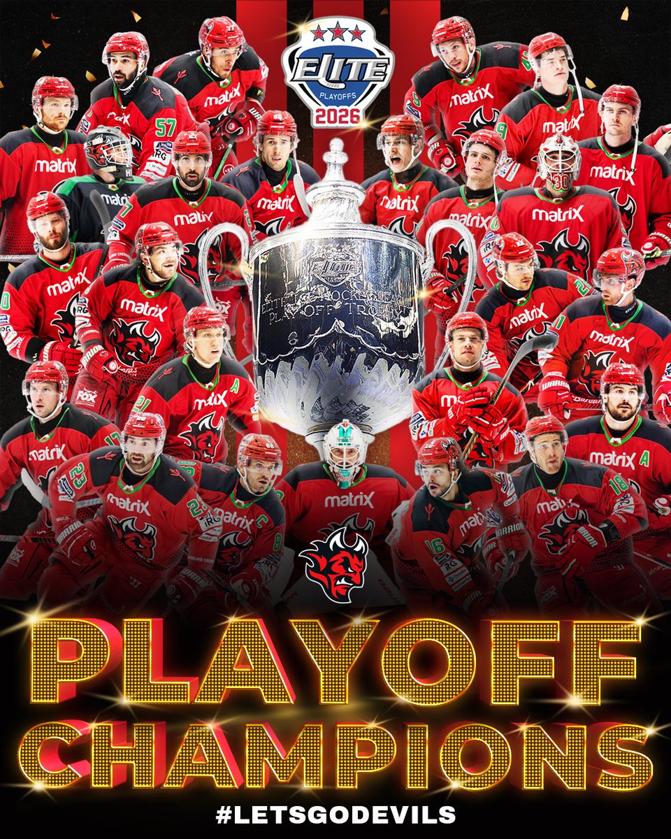 WE ARE CHAMPIONS!!!!!!!

DEVILS 5 - 2 STEELERS

#LetsGoDevils😈 #POFW26