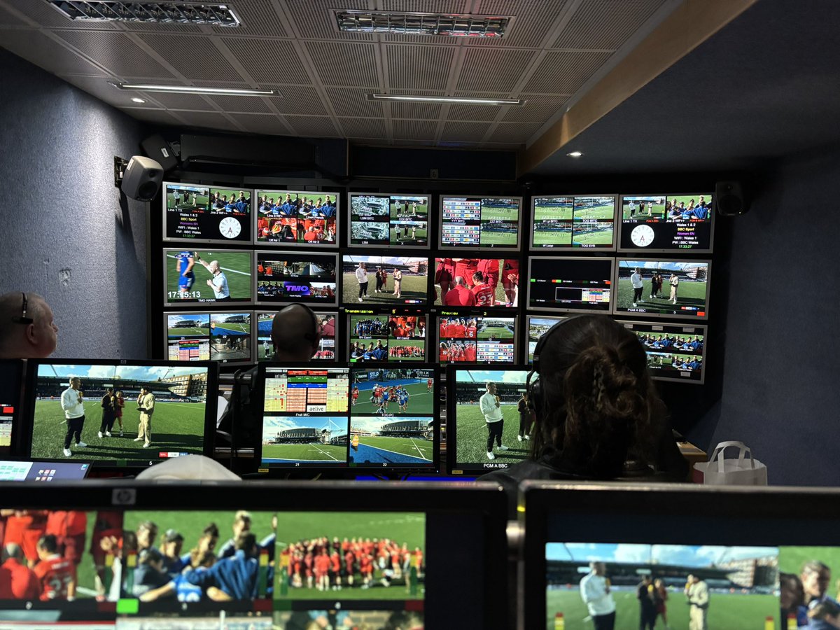 ianmtv's tweet image. Yesterday saw end of busy week of OBs across Wales and genres with coverage of Womens 6N - Wales v France - just the 5 circuits… 😳 #greatcrew #wales1 #wales2