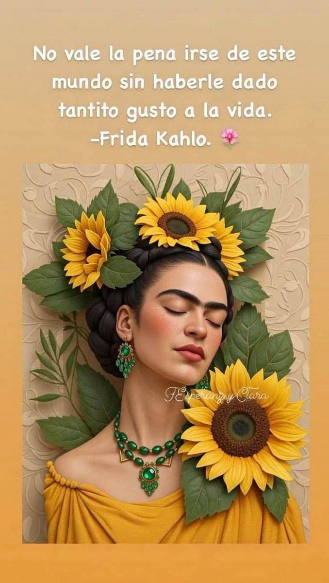No vale la pena...
#FridaKahlo

R