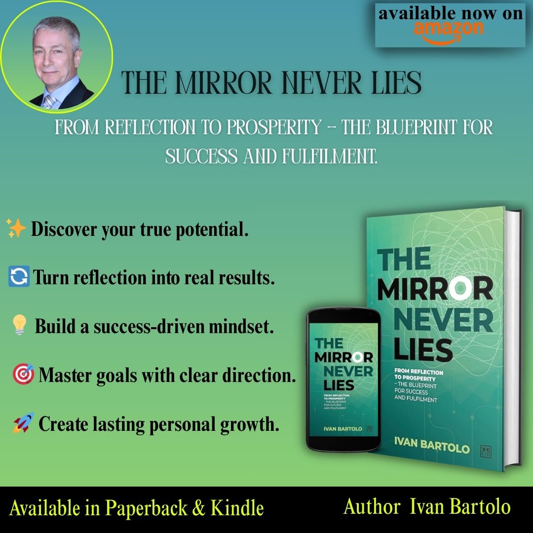 mohosinhos84641's tweet image. 📙The Mirror Never Lies: From reflection to prosperity – the blueprint for success and fulfilment 📙

🎯 Available on Amazon
 📘 Paperback: amzn.eu/d/07XEhbqG
📘 Kindle: amzn.eu/d/0fMzP95Z
🌐 Website: thriveon.vip
📝 Author: Ivan Bartolo
#PersonalDevelopment