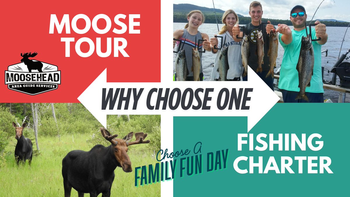 mainemoosetours's tweet photo. So much family fun to be had with Moosehead Area Guide Service. https://t.co/pcklyeqKyG