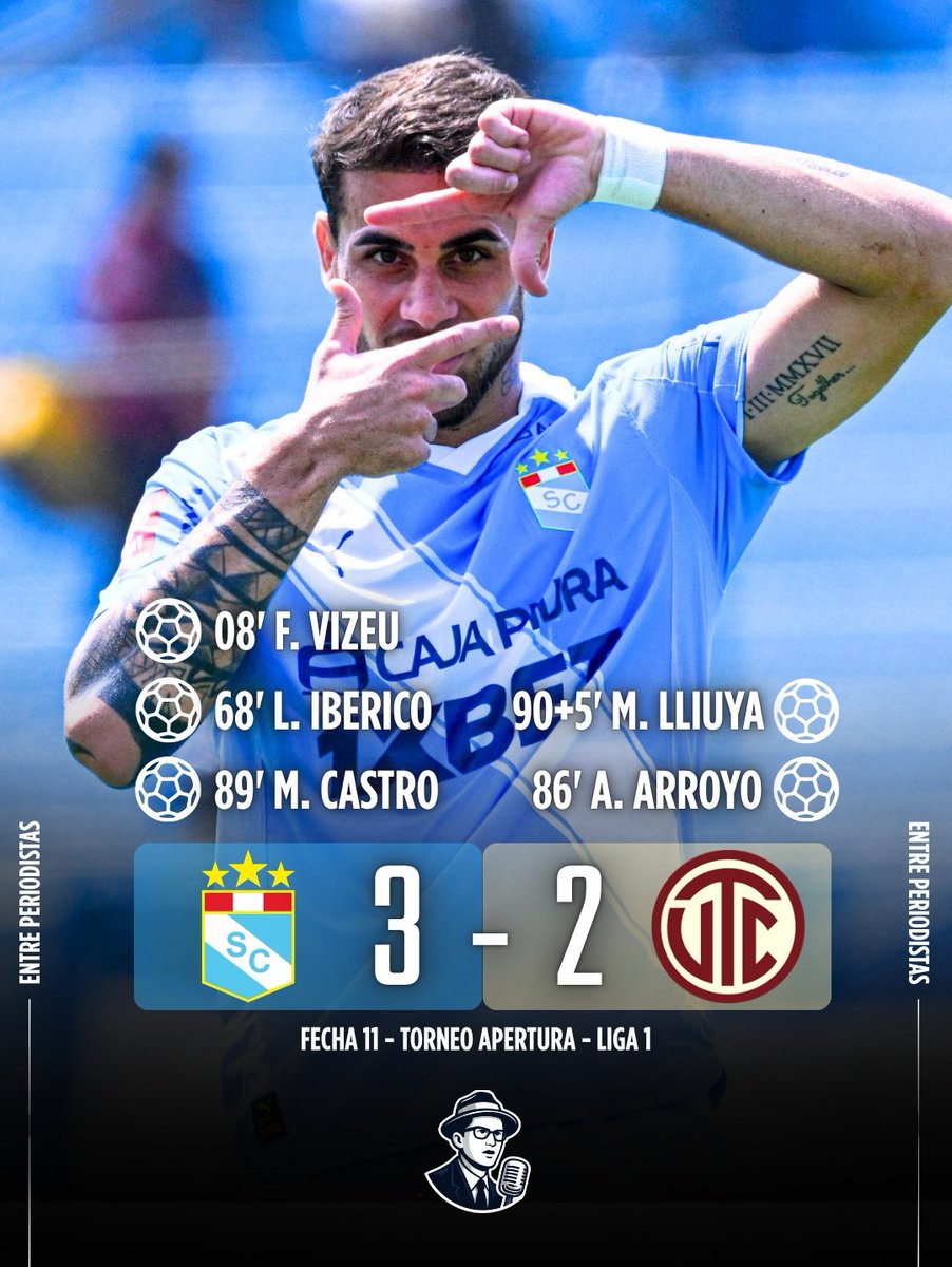 entreperiodist's tweet image. ¡TRIUNFO CELESTE! SPORTING CRISTAL venció por 3-2 a UTC en el Estadio Alberto Gallardo por la fecha 11 del Torneo Apertura 🔥🏆

📸 @palomadelsolarphoto

#SportingCristal #UTC #CristalvsUTC #Liga1
