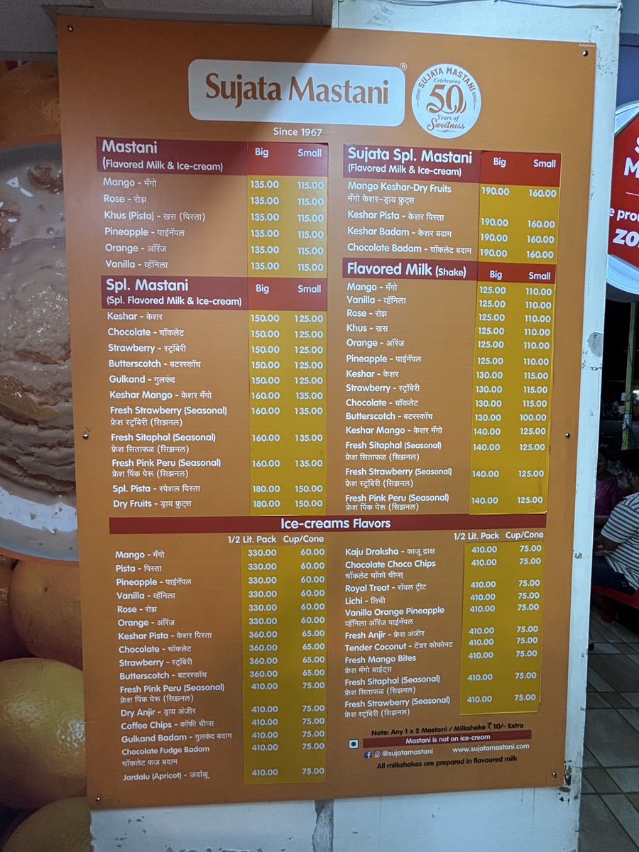 dhavalkulkarni's tweet image. Sujata Mastani, Pune. Not just a taste but a feeling and a sentiment. 

#Pune #food #eatingout #diningout #PuneFood #summer #khawayya #khaugiri