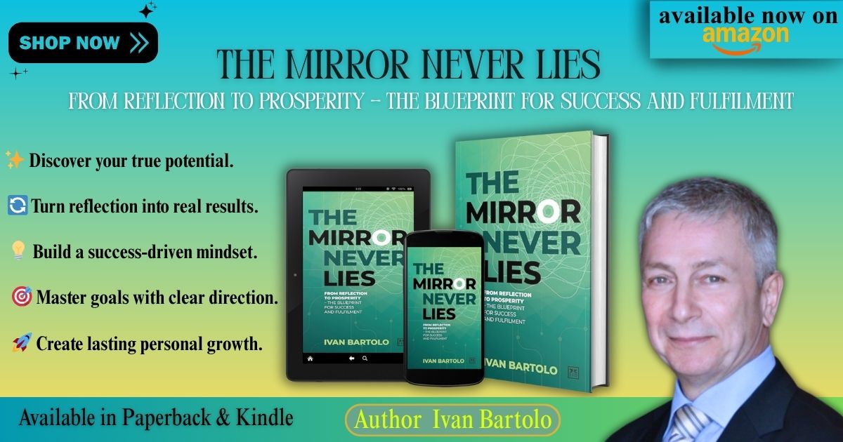 mohosinhos84641's tweet image. 📙The Mirror Never Lies: From reflection to prosperity – the blueprint for success and fulfilment 📙

🎯 Available on Amazon
 📘 Paperback: amzn.eu/d/07XEhbqG
📘 Kindle: amzn.eu/d/0fMzP95Z
🌐 Website: thriveon.vip
📝 Author: Ivan Bartolo
#PersonalDevelopment