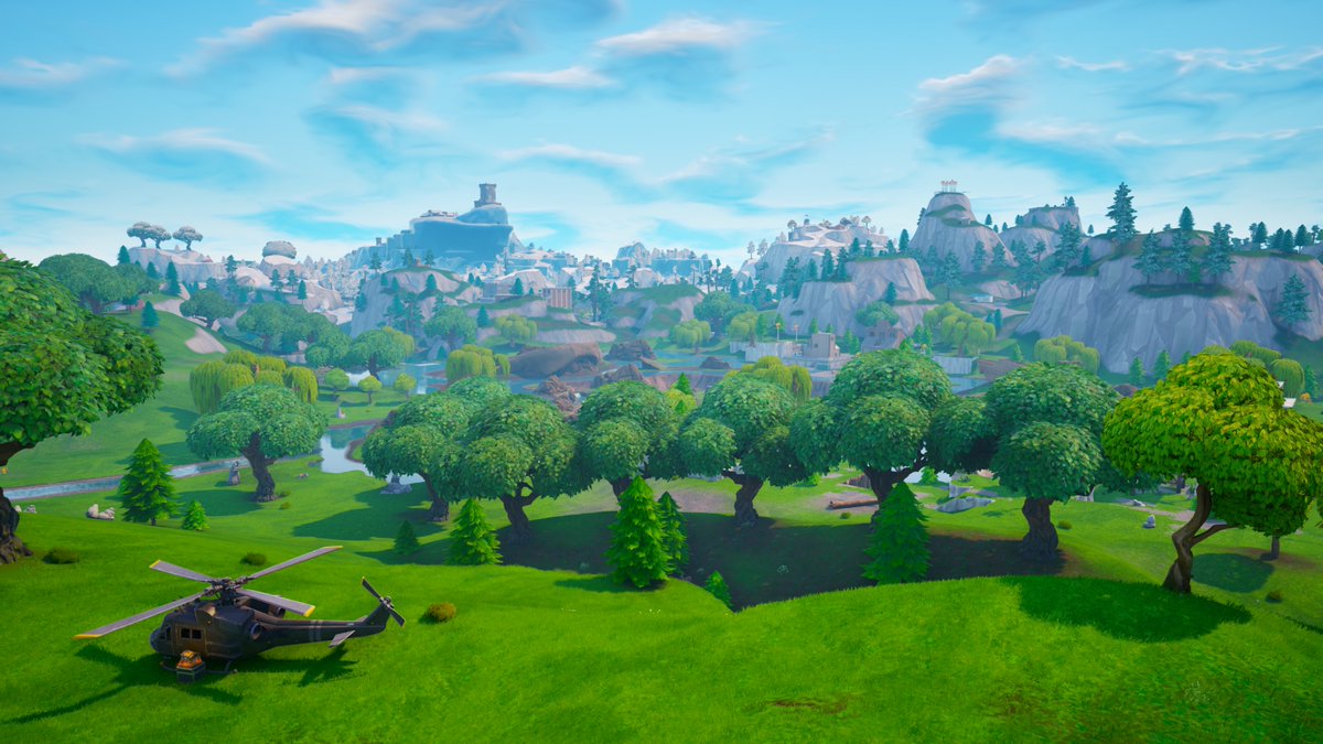FNBRUpdater's tweet image. #Fortnite OG Helicopter Tracking!

Location: 11/15, Hill North East of Loot Lake
Date: 19th Apr, 1:57PM ET (6:57PM BST)

Next Expected Location: 21st Apr, 9:11AM ET (2:11PM BST)

Track OG Events Here:
zxnthlight.neocities.org/tracker