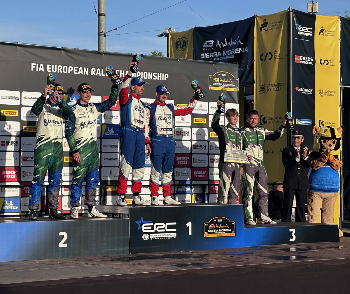 🏁🇪🇸🏆 ERC3 P3 bei der 43. Andalucía Rally - Sierra Morena 2026 - 4️⃣6️⃣ Maximilian Lichtenegger / Bernhard Ettel, Renault Clio Rally3 🇦🇹🇦🇹 🥉💪😎

📷 Walter Illmer

#brr #rallye #fiaerc #maximilianlichtenegger #RallySierraMorena #AndaluciaRally