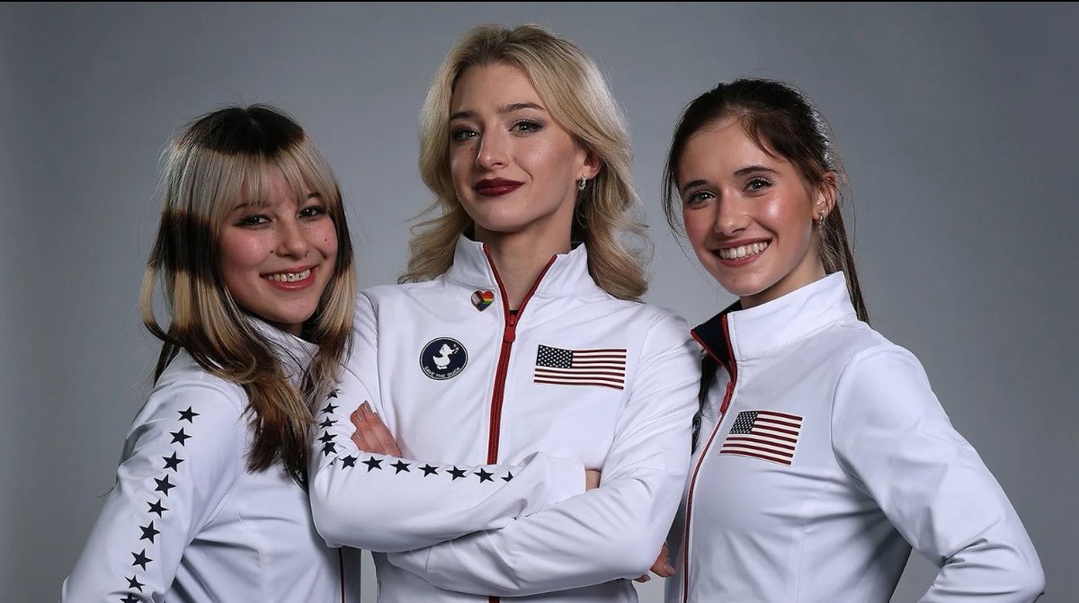 Amber Glenn, Isabeau Levito, Alysa Liu stuns in new picture, minutes before their takeoff to the moon.