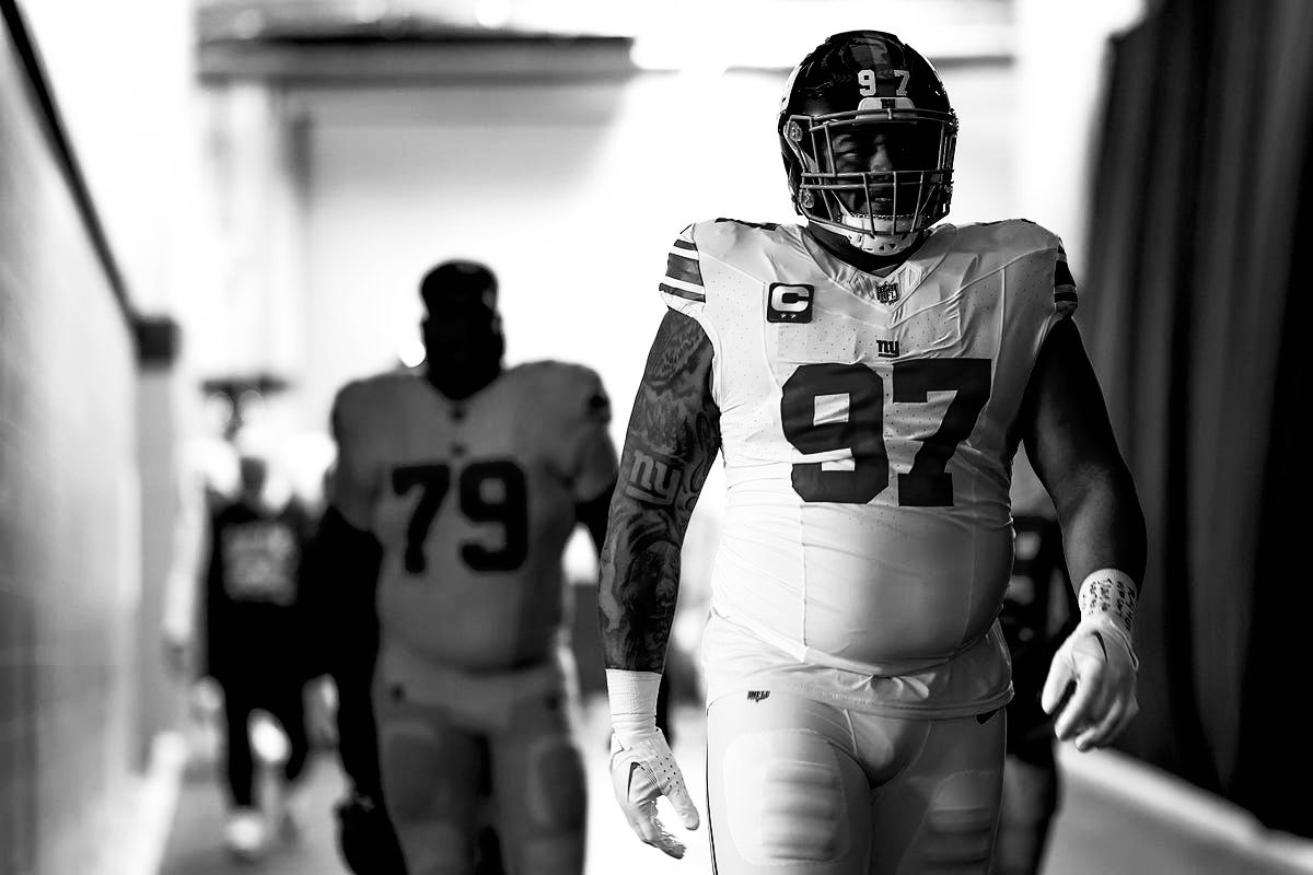 Dexter Lawrence went through Pat Shurmur, Joe Judge, and Brian Daboll.
He was with the Giants for 80 losses over his 7 years. From Eli, to Daniel Jones, Tyrod Taylor, Tommy Devito, Drew Lock, Russell Wilson, to Jaxson Dart. He was the last of 3 Gettleman players

He was tired