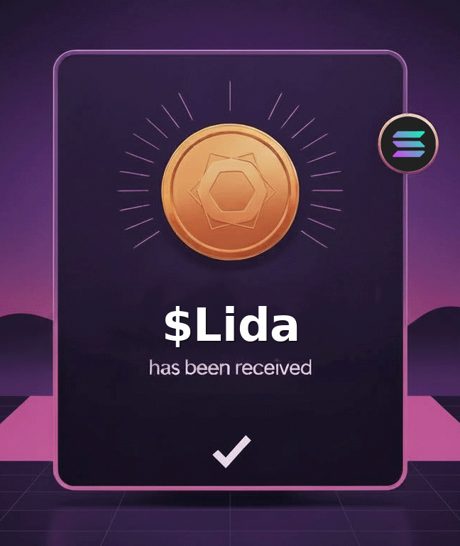 pradat44k's tweet photo. $Lida  
 Thanks @ScanAirDrops   
  writeCA: 8Np7S2t2xT1CktT9vpoJi3QUgotJLzWTPYpynhtCpump  in the search  and fetch yours   as I did myself. https://t.co/G5QkEnW6Yz