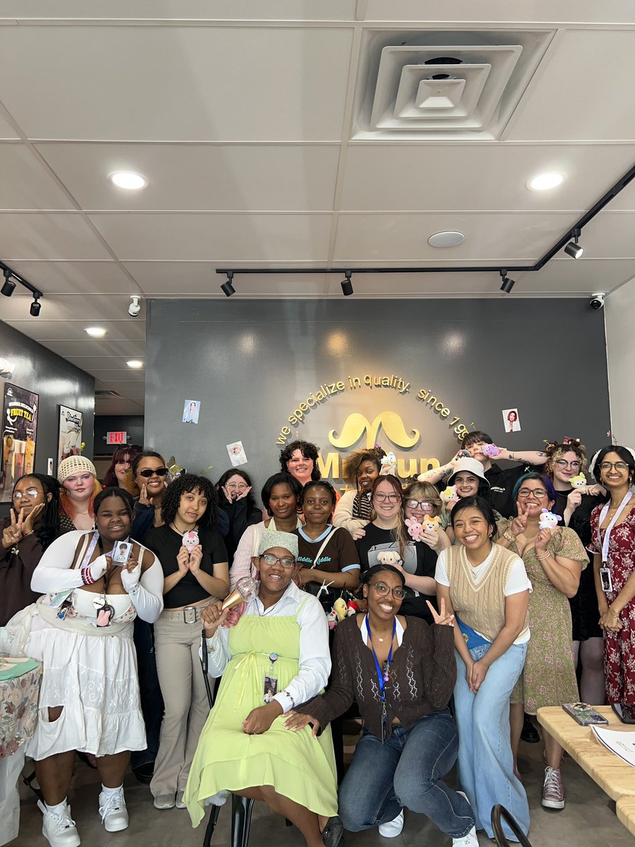 phillytiny's tweet photo. THANK YOU to all of the wonderful Atinys who showed up and showed out at our very first event of the year! Thank you all for making Yunhwa’s Golden Spring one to remember! 🌻🍄 https://t.co/9YV8BloDm2