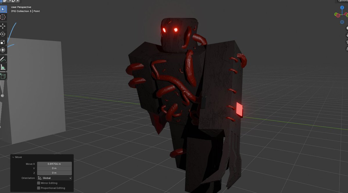 K1raRaten32's tweet image. Monster concept
#Blender #3D #IndieDev #Blender3D