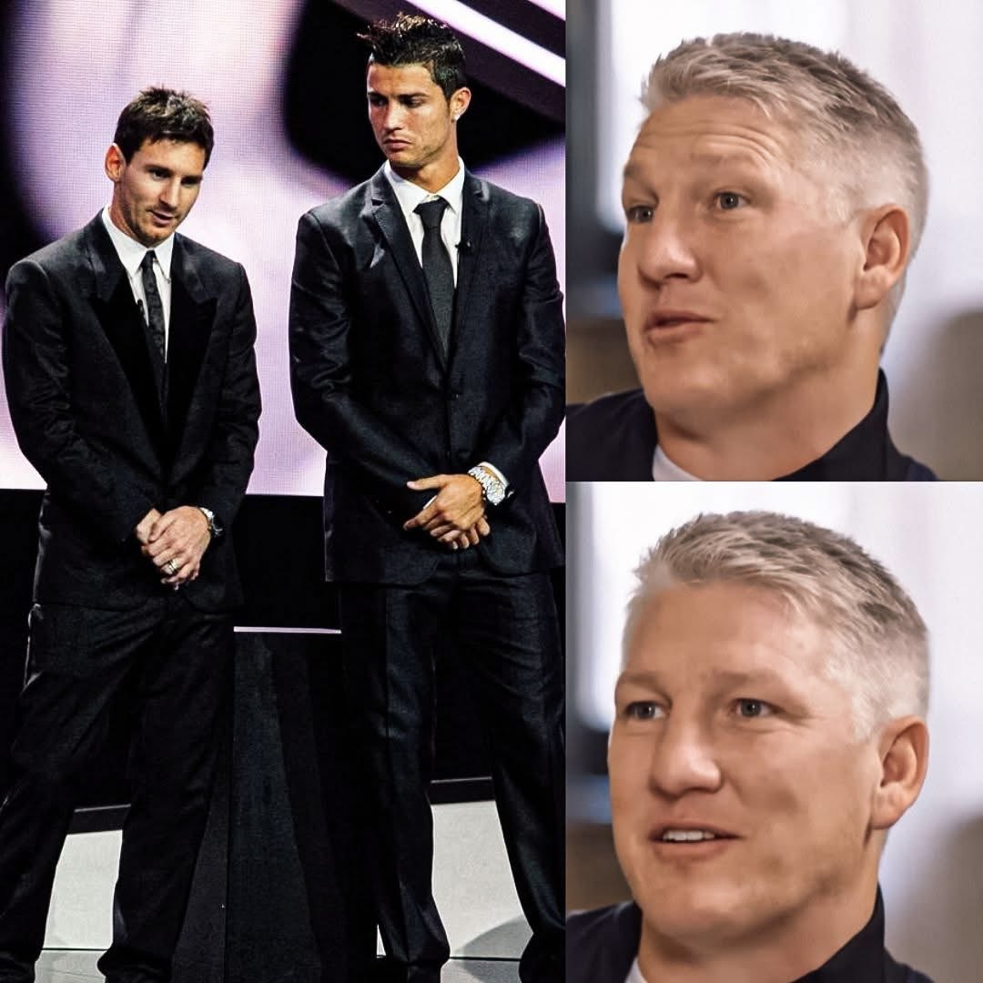 BASTIAN SCHWEINSTEIGER: "No estoy interesado en comparar a nadie con Lionel Messi y Cristiano Ronaldo. Cuando todavía estaba en el campo, eran los mejores jugadores del mundo, y aún ahora que me he retirado y soy un experto de TV, y cuando veo el fútbol, todavía nadie es tan
