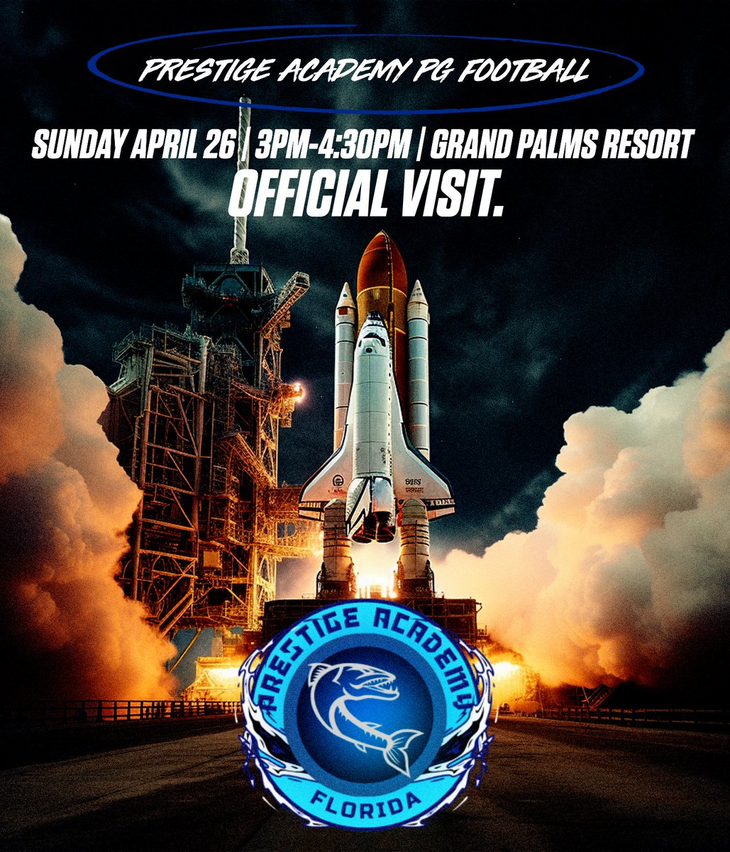 CoachTroyTaylor's tweet image. 🚨 OFFICIAL VISIT — LIMITED SPOTS 🚨

Prestige Academy Post Grad Football

📅 Sun. April 26 | 3–4:30PM
📍 Grand Palms Resort (Pembroke Pines, FL)

Unsigned 2026s — don’t miss this.
📧 football@pwsportsacademy.com

#Recruiting #PostGrad