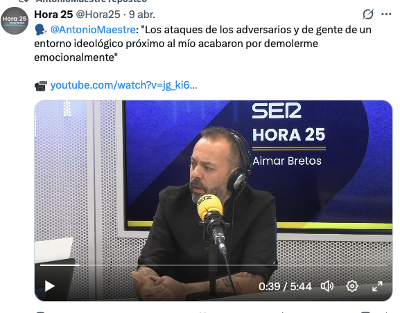 R.Antonio Casado Moreno tweet media
