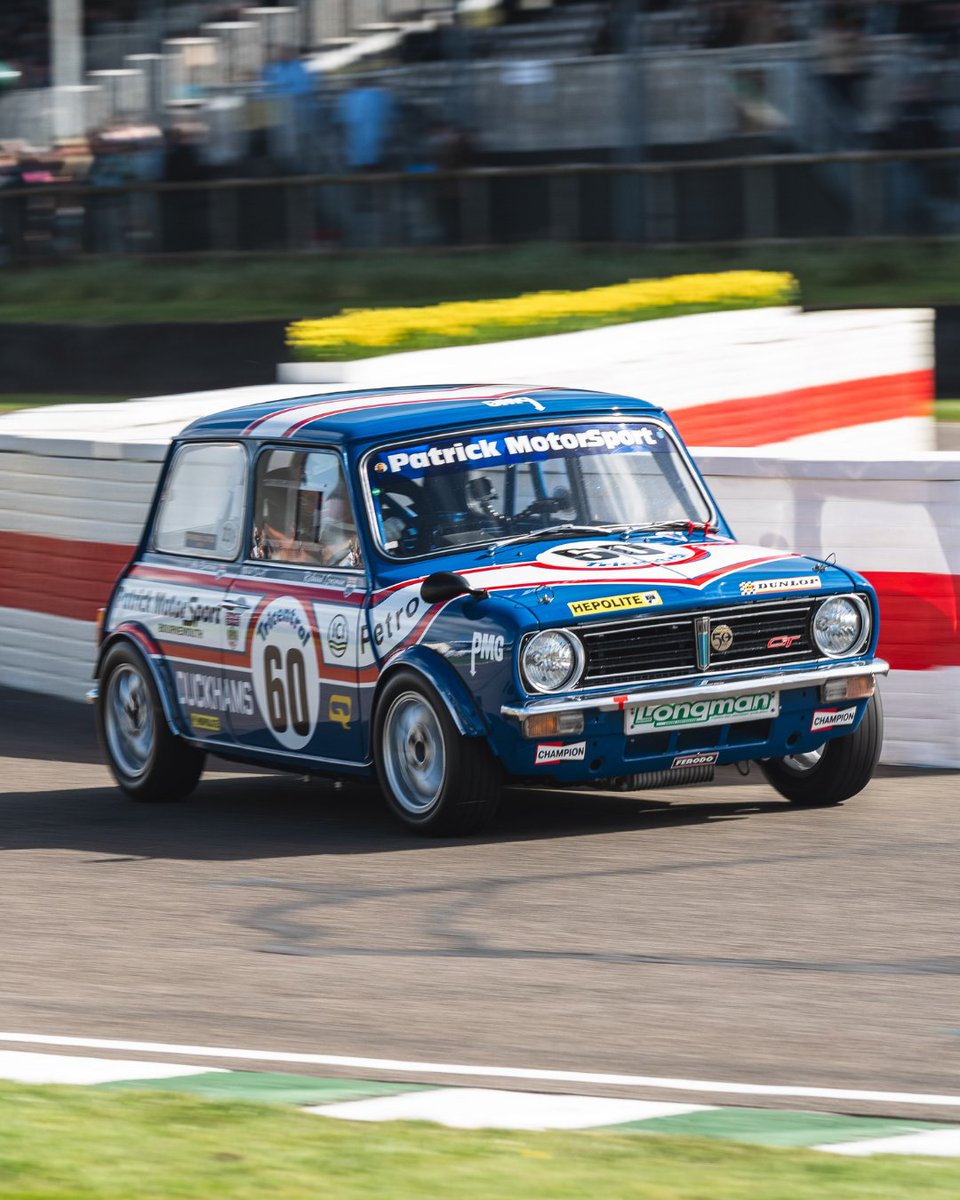 GoodwoodRRC's tweet image. There are few races which match the excitement of the Win Percy Trophy, and at #83MM it delivered once again!

Dave Devine and his legendary touring car co-driver Rob Huff took the aggregate win in their #Ford Escort RS2000, but they had a fierce challenge from the No.65 #Mini,