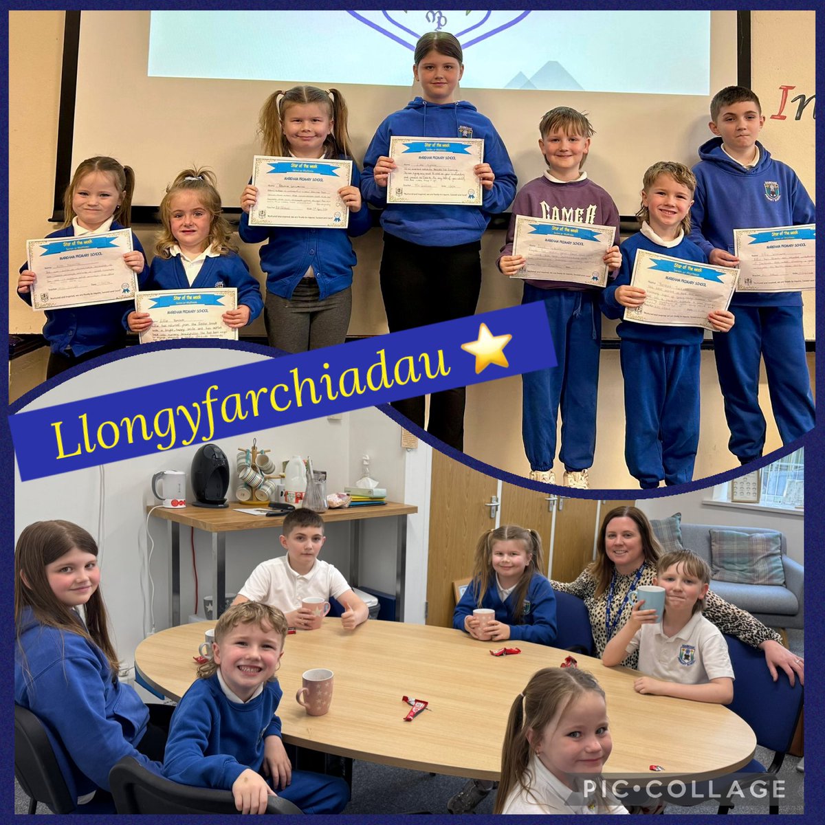 MarkhamHead's tweet photo. What a start to the summer term for these superstars ⭐ Their teachers had so many lovely things to say about them in assembly on Friday. I’m so proud of you all 💙☕️🍫 https://t.co/87Ifk0M6jS
