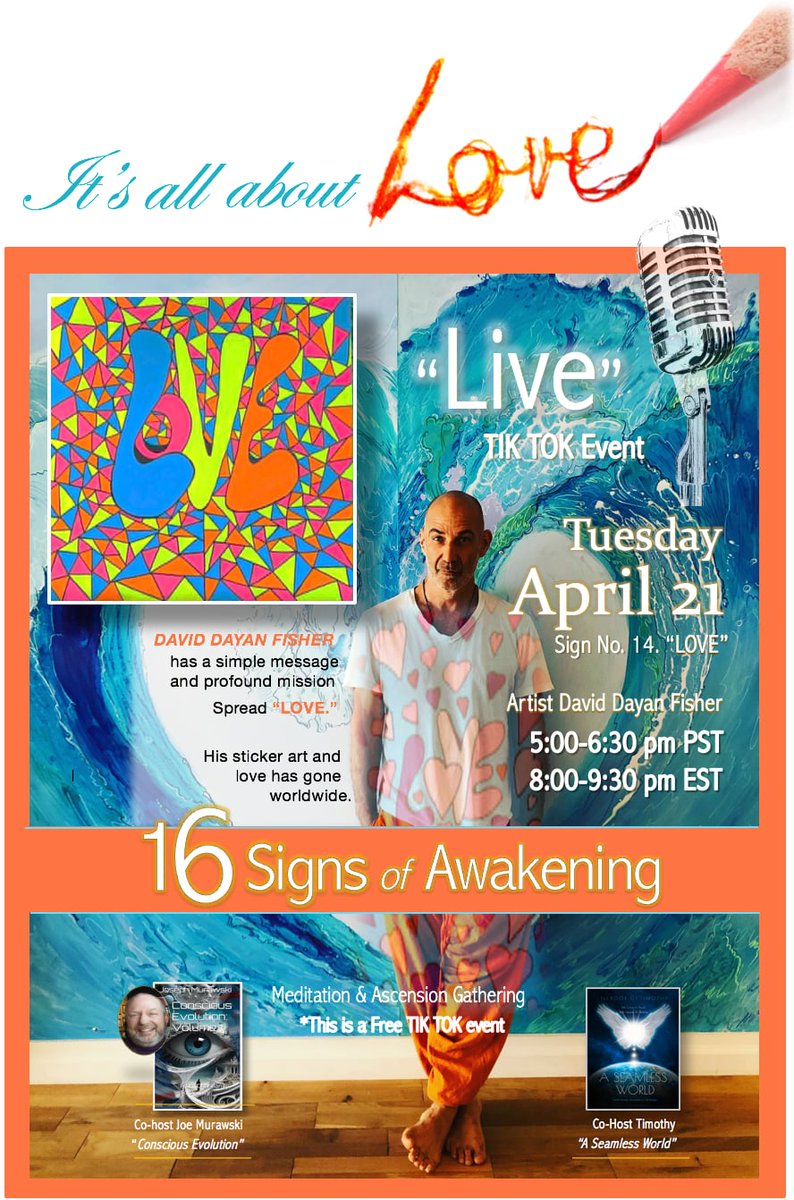 SpiritExam's tweet photo. Join us for an exciting TikTok LIVE event on TUESDAY, APRIL 21, @5:00-6:30pm PST with guest David Dayan Fisher, author of the book, "The Map: The navigation &amp; translation to life &amp; the human experience" Go To this link at your time: https://t.co/SLjU8bt1Bv https://t.co/aax0aJQv8J https://t.co/udzHryivcM