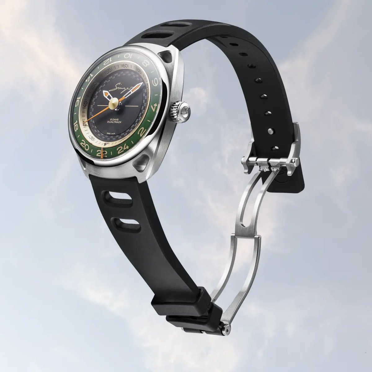 kotecinho's tweet photo. Singer DUALTRACK MERIDIAN Green https://t.co/3760qfWfXn