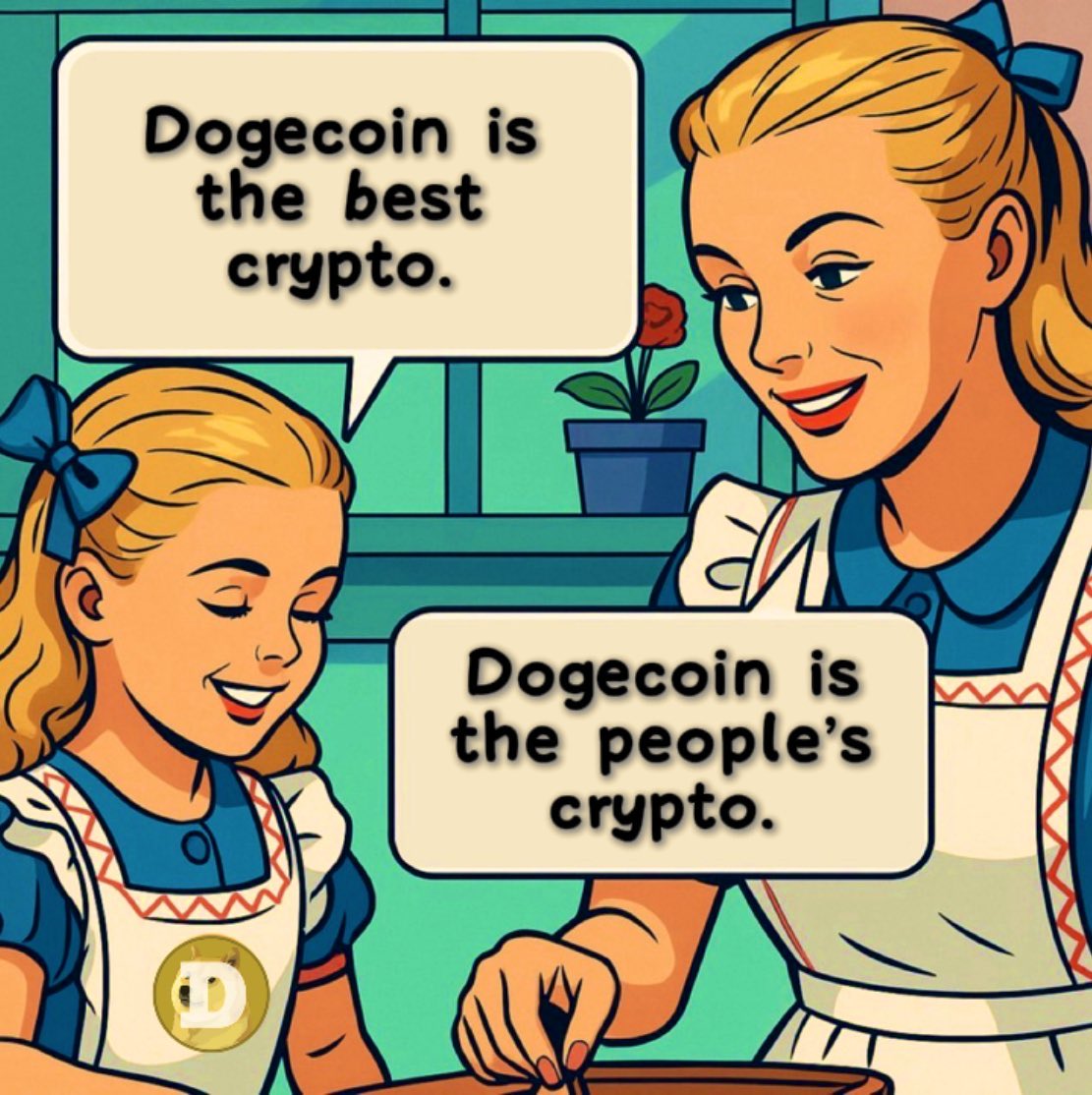 krisspax's tweet photo. Always Dogecoin. $DOGE https://t.co/KsF6ptbPRR