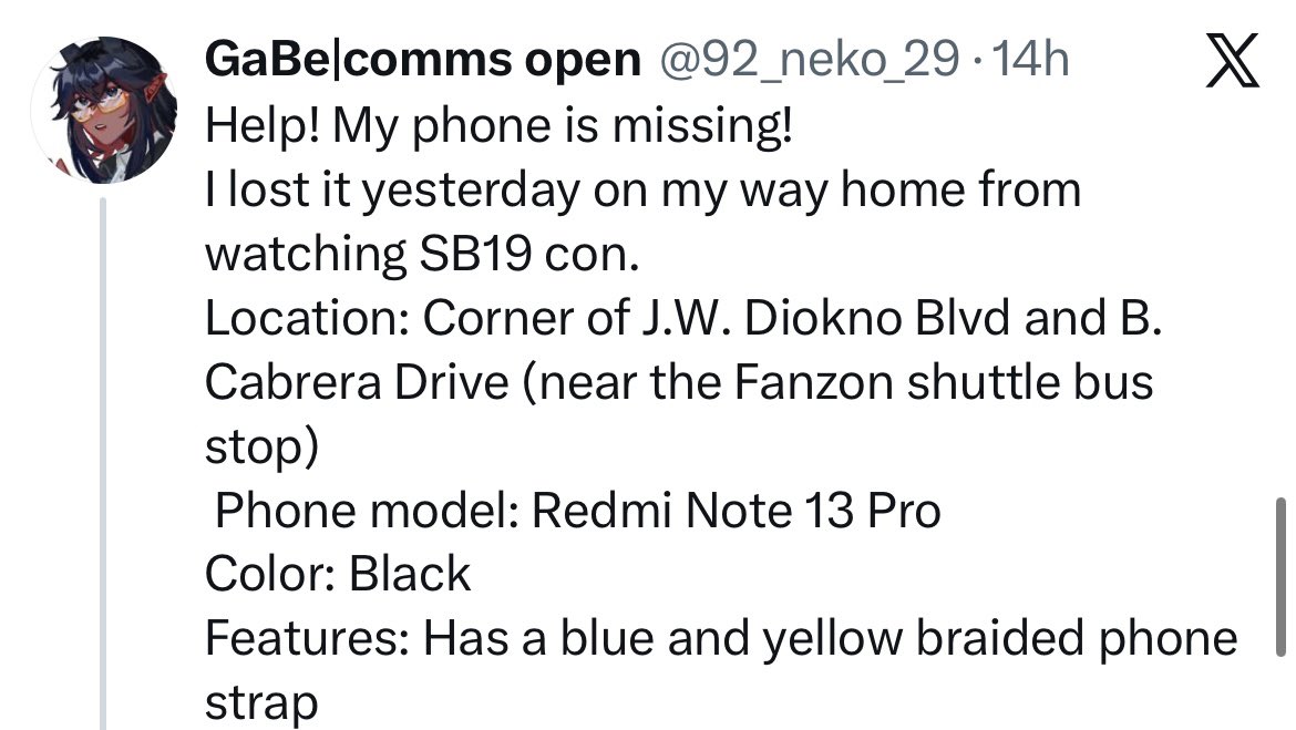 JahnehO's tweet image. Mga Kaps baka pwede natin sila matulungan. Taiwanese A’Tin Gabe lost her phone and Japanese A’TİN lost her passport. If we can share it sa other socmed apps baka sakaling makahelp tayo kawawa naman sila. Thank you mga kap. 🙏💙

#atin #sb19 #everyone #ppop #foryou