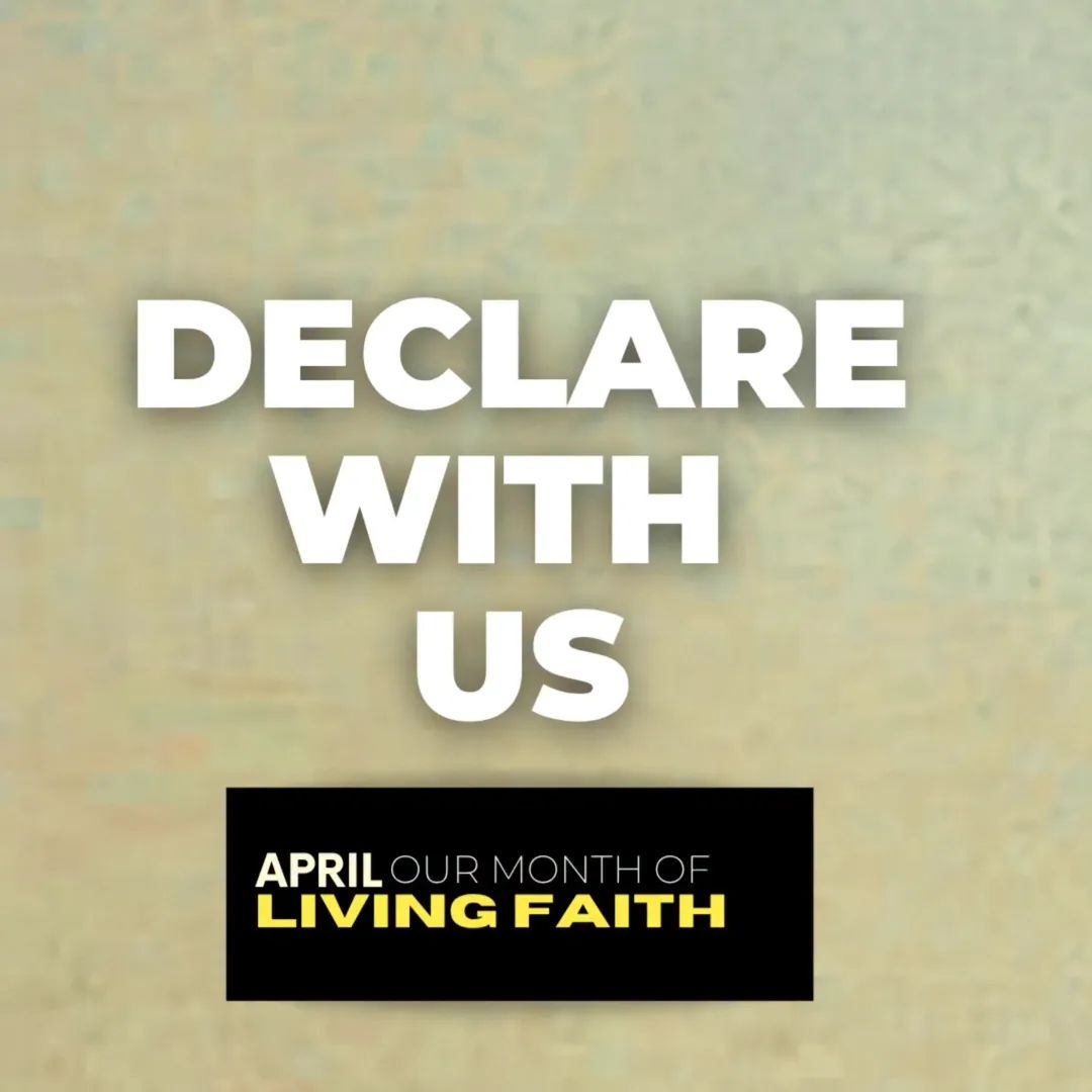 BishopFeyi's tweet photo. We believe, therefore, we speak.
Our words have creative power because you're a king.
And as a king, I want you to declare with us now with that confidence.
#MonthOfLivingFaith
#iReign
#BFD https://t.co/APAGJPRGiY