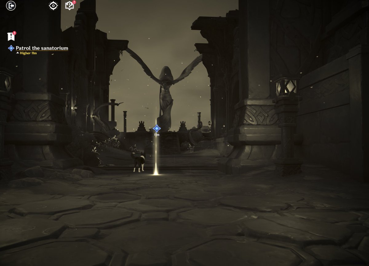 i got kidnapped during a gliding challenge and now i'm in a first person horror game apparently