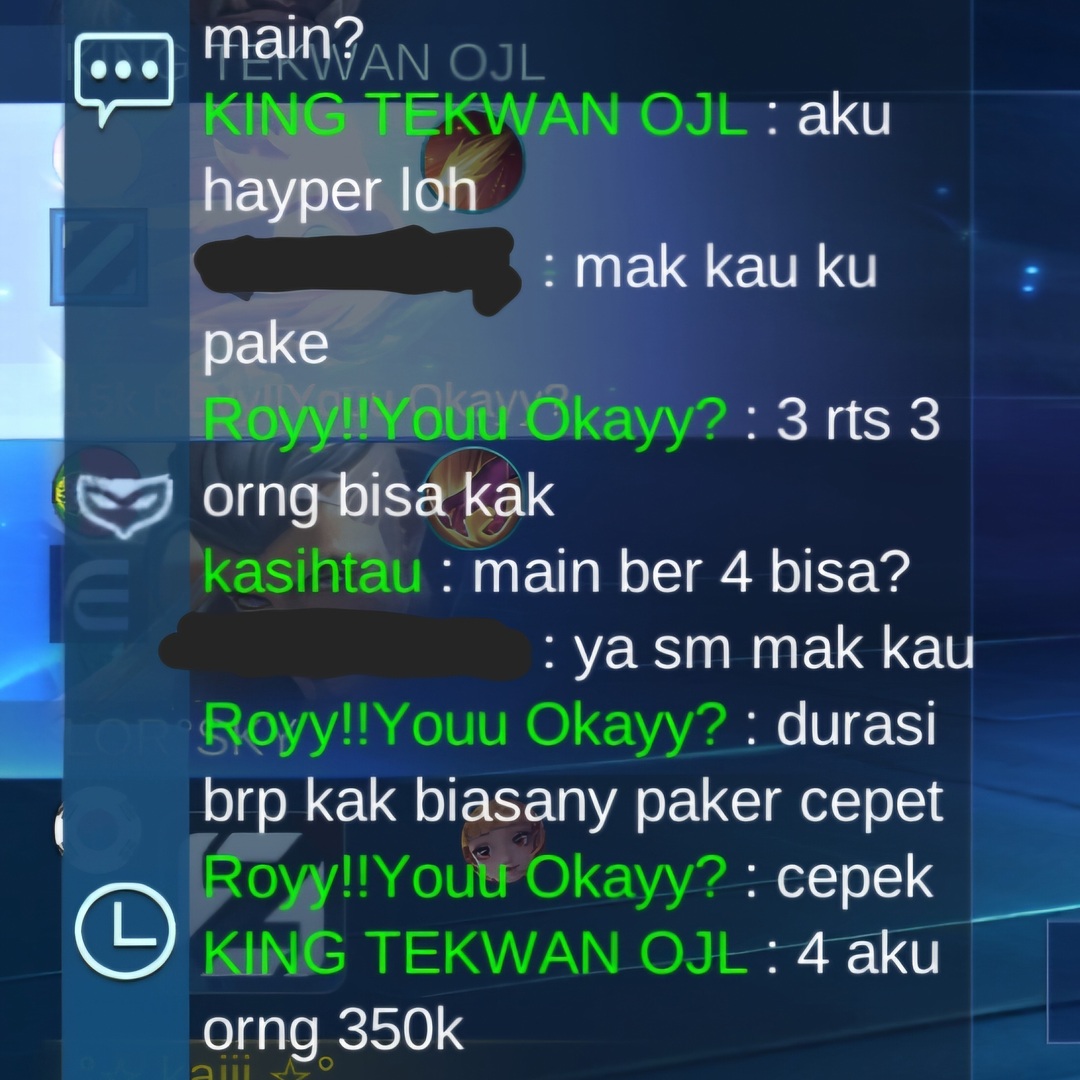 Mobile Legends Menfess tweet media