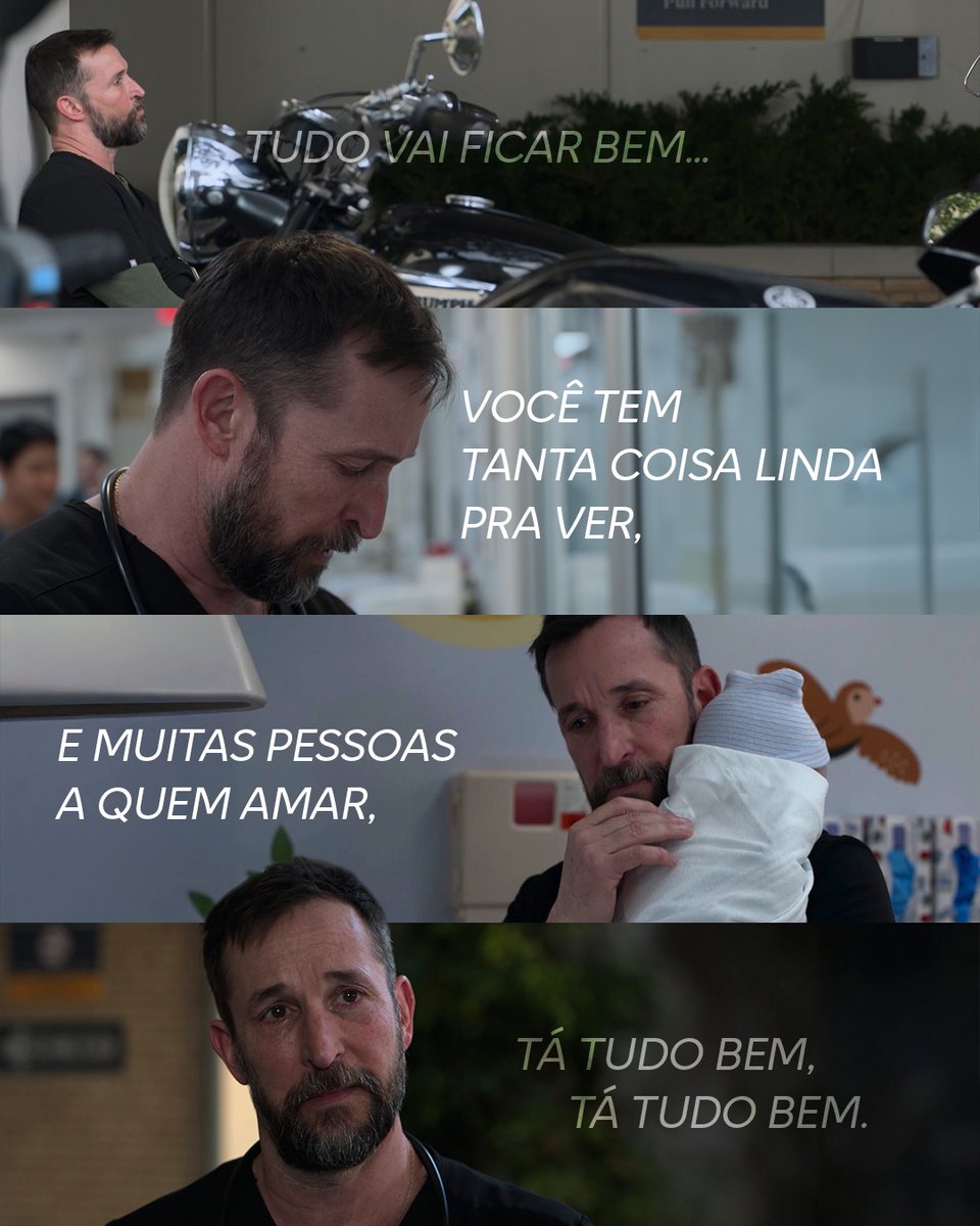 HBOMaxBrasil's tweet photo. Essas palavras vão pagar nossa terapia? 😔 Resposta curta: não.

Resposta longa: maratonar #ThePitt completa pra consolar. https://t.co/7miQfs1rYg