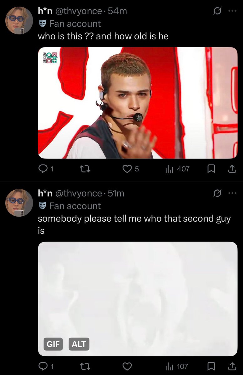 minkkive's tweet photo. Idk y’all I think she wants to know who the second guy is….. https://t.co/vASmOWQngm