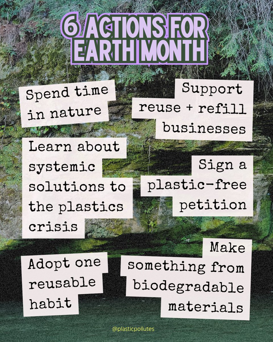 PlasticPollutes's tweet photo. Plastic is not in harmony with nature. 🍄 What if we built a world where polluting people and the planet was never part of the design? ⛰️☀️Happy Earth Week. 🌺🌳#PlasticFreeFuture #SolarPunk #PlasticPollutes #BreakFreeFromPlastic  #EarthWeek https://t.co/HJD2Ps63EZ
