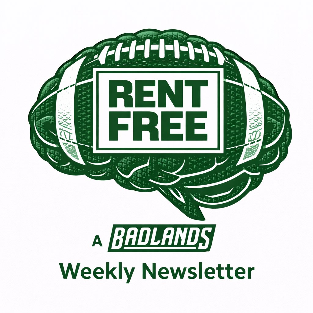 BadlandsTOJ's tweet photo. 🚨New Rent Free! 🚨

✔️ @JCaporoso Final #Jets 7 Round Mock Draft (With 2 trades!)

✔️ @gregthegreat8 joins the mock draft party 

✔️ @PriyaPraj16 on #Jets mid round QB struggles

✔️ The Greatest #Jets Draft Class Ever 

✔️ Latest Mock Draft Aggregator 

✔️ @PatrickEngels7 looking in the OSU trenches...

America's Favorite (New York #Jets) Newsletter
