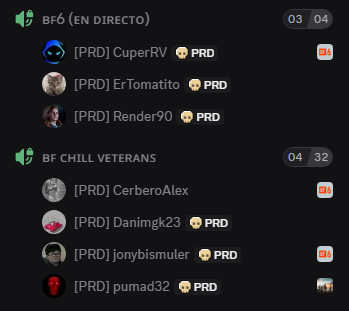 Osacoooo's tweet photo. RANDOMS : #Battlefield6 esta muerto

@ProdigiumGaming : SUJETAME EL CUBATA

Gran tarde en el servidor "Tardes de PRD"! 🔥🔥🔥 https://t.co/XawT9NVKzT