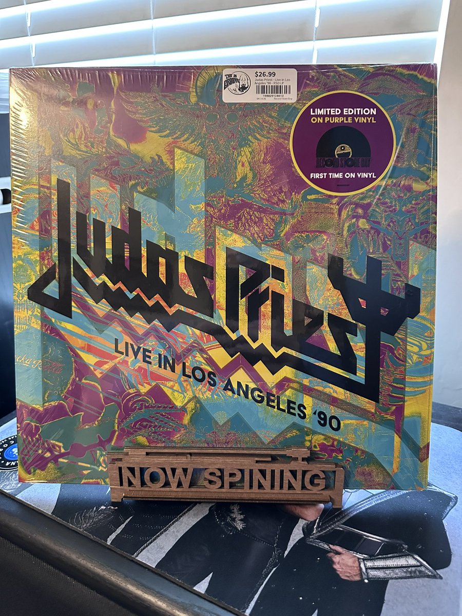 DennisWoods's tweet image. Judas Priest ~ Live In Los Angeles’90 (2026)
🔥🤘🔥🤘🔥 #nowplaying @judaspriest #rsd2026 #vinyl