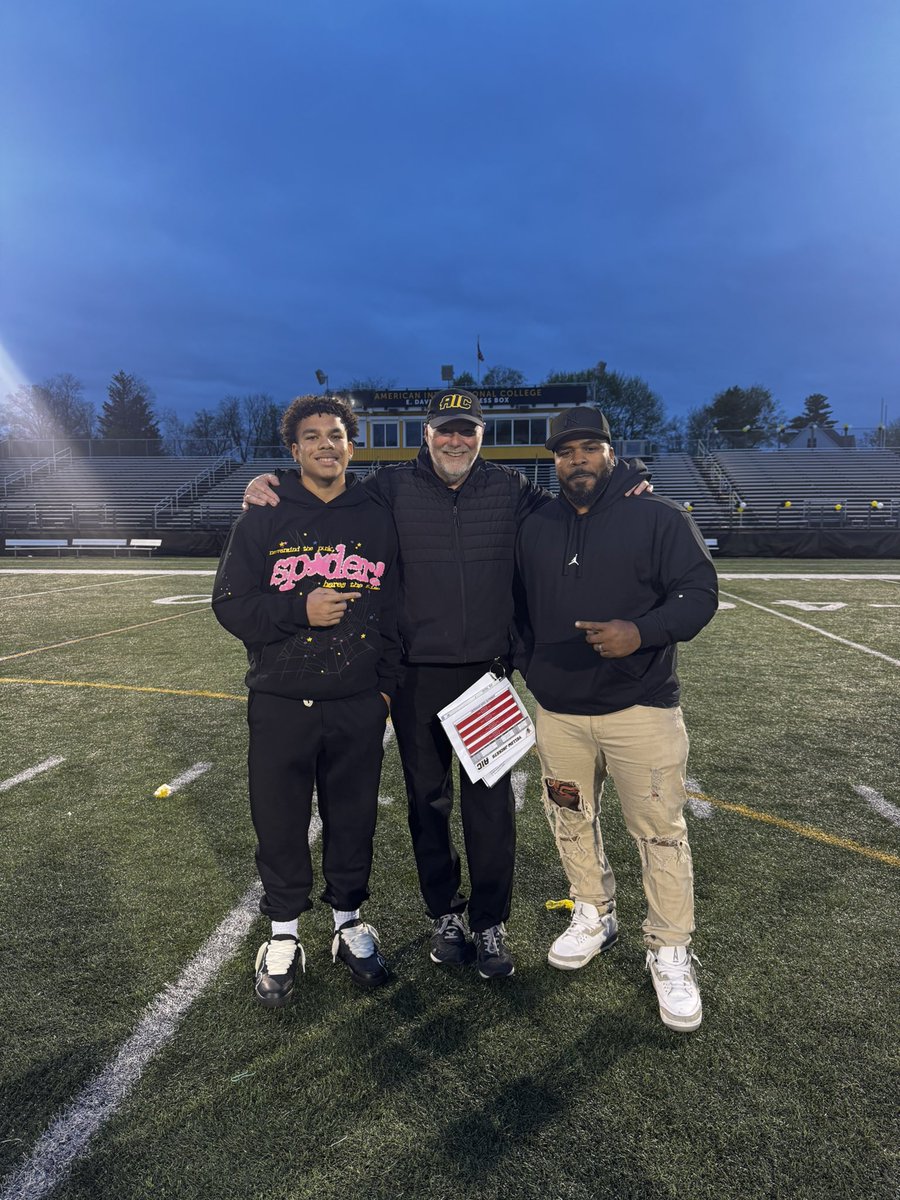 Horne34Life's tweet photo. AIC Jr Day & Spring Game was different 💯 Real ones know relationships matter. @CoachMikeBlock & staff building something serious. Even better experiencing it with my son, 2027 RB J’Cory Horne Jr. ACP’s 26 early grad De’Melo Adams already showing out… just the start. More Knights coming. Pipeline loading ⏳(melo #11) @RecruitingACP @ACPFootball17 @JRutt_4