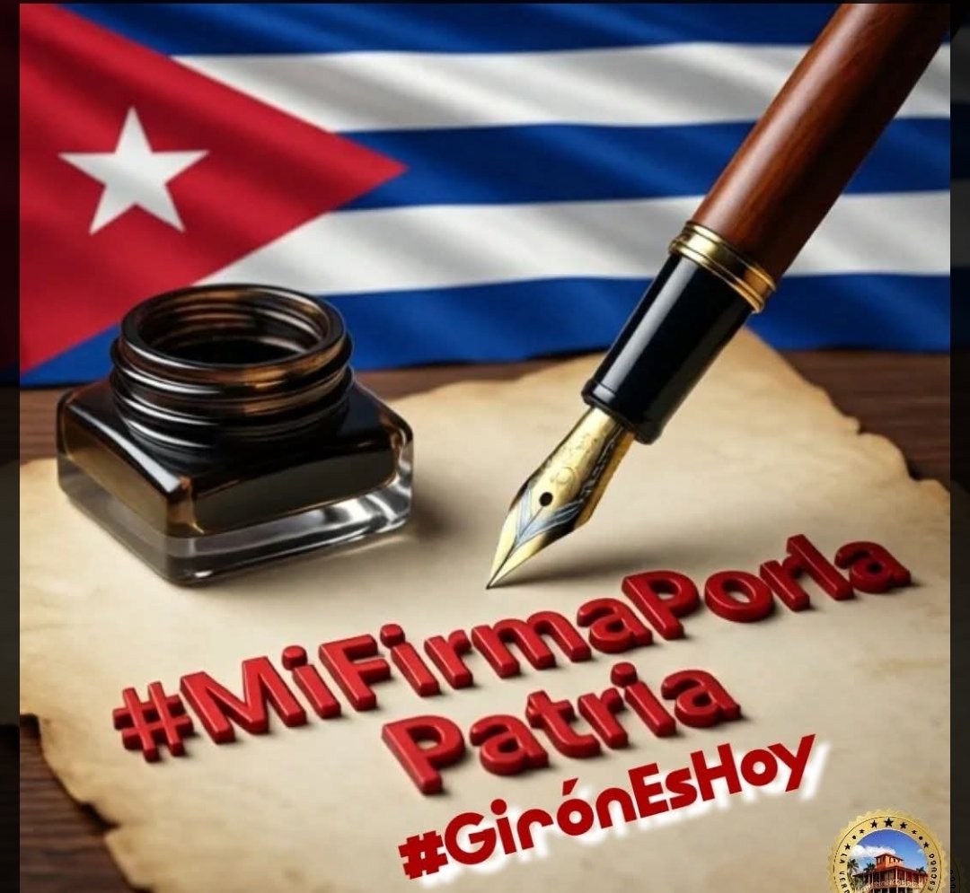 Serconi2022's tweet photo. 🇨🇺Hace 65 años, Girón fue la primera gran derrota del imperialismo en América. Hoy, #GirónEsHoy.Desde Moa hasta cada rincón de Cuba, el pueblo firma su compromiso: ni un paso atrás. El bloqueo duele, pero no rinde. Porque la Patria no se firma con miedo, se defiende con dignidad. https://t.co/wUtuAKOnuE