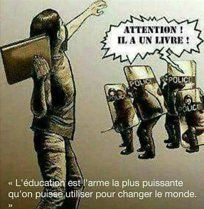 <a href="/AnandaGuillet/">Ananda Guillet</a> La police ne protège plus les citoyens des ânes au service de la tyrannie ... On a pu les voir à l'œuvre pendant la fausse pandémie.. Eux c après moi le déluge. même pas la lucidité de voir qu'ils participent à la destruction de leur  pays et de l'avenir de ses enfants.