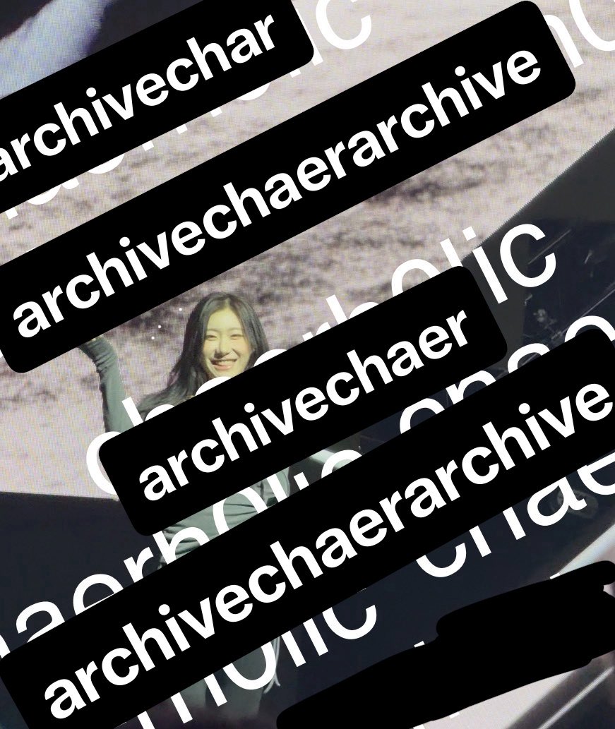 archive chaer 📁 tweet media