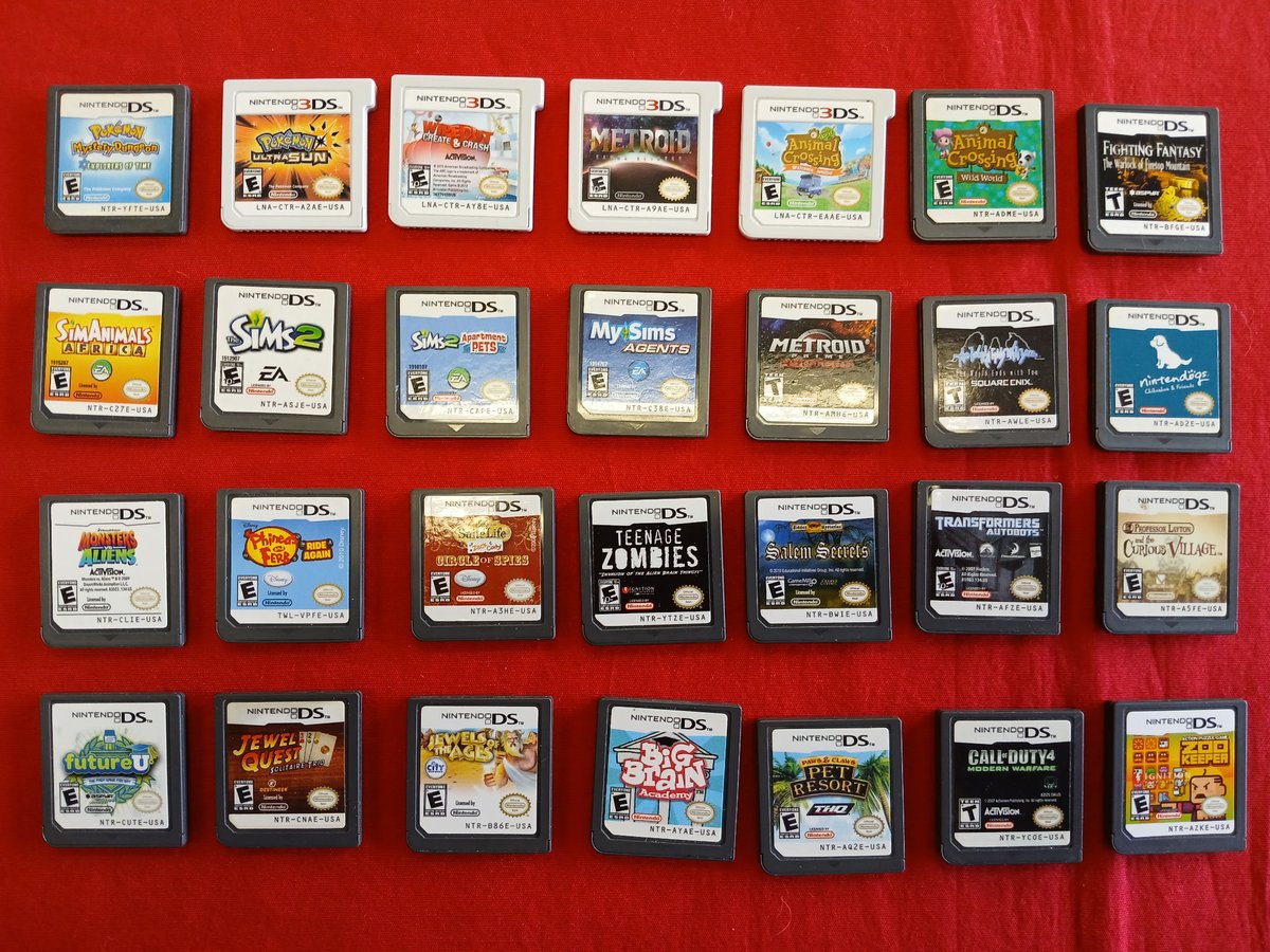 BigRedsRetroGmz's tweet image. Folks always be losing their minds over the handheld stuff. If that sounds like you, then you'd better grab a straitjacket because it's crazy time!

#Nintendo #DS #NintendoDS #3DS #GBA #GameboyAdvance #Pokémon #Metroid #Mario #MarioKart #AnimalCrossing #PhysicalMedia #RetroGaming