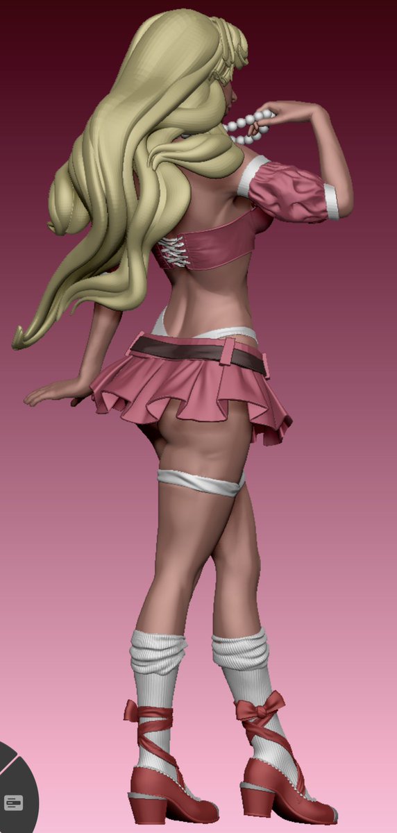 voilak3d's tweet image. My Princess Peach fanart WIP #zbrush #3d