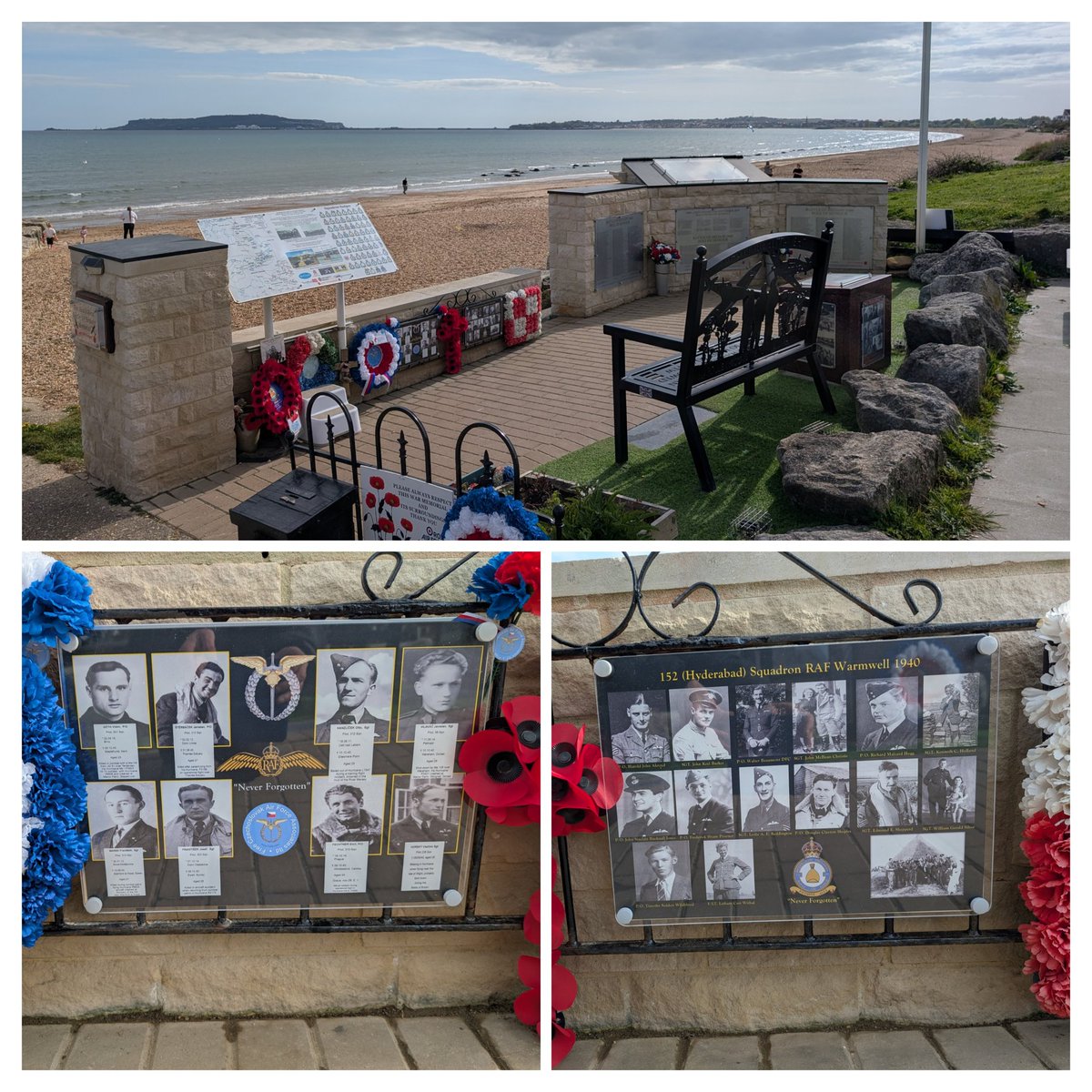 friendsof152sqn's tweet photo. Spent the day down the Memorial adding a couple of new plaques honoring the Czech pilots and the lads from 152(Hyderabad) Squadron who paid the ultimate sacrifice for our freedom " lest We Forget ' https://t.co/ydFkO5rzUn