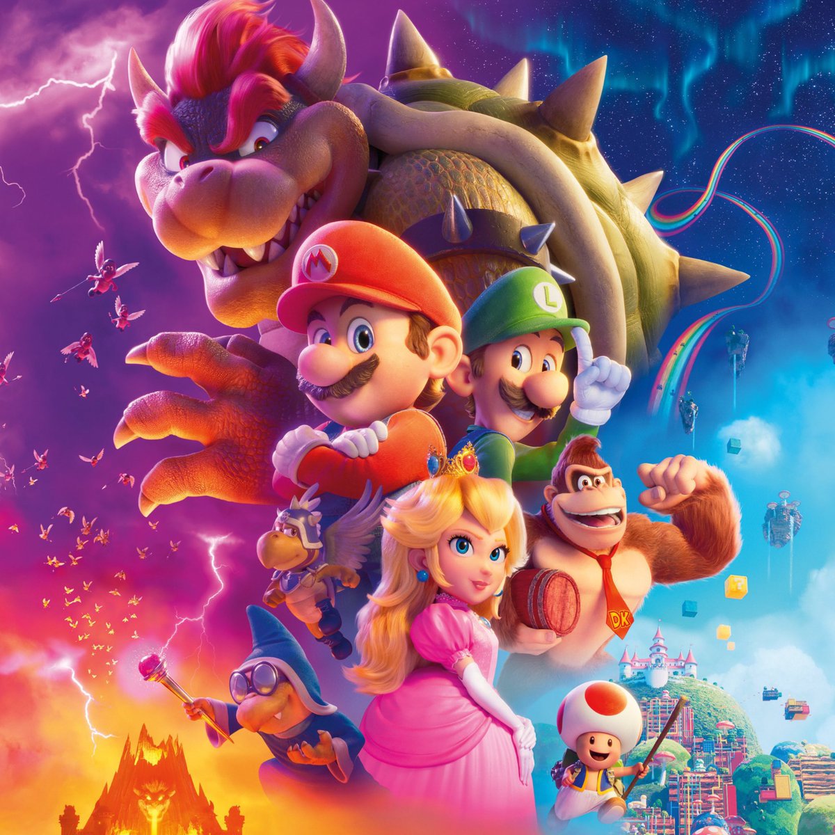 ToonHive's tweet image. The ‘Super Mario’ movie franchise has officially surpassed $2 BILLION at the global box office across just two films.