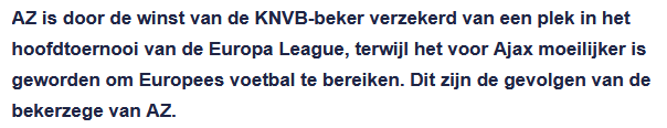 Het interessantste wat ik over de finale tot me heb genomen: