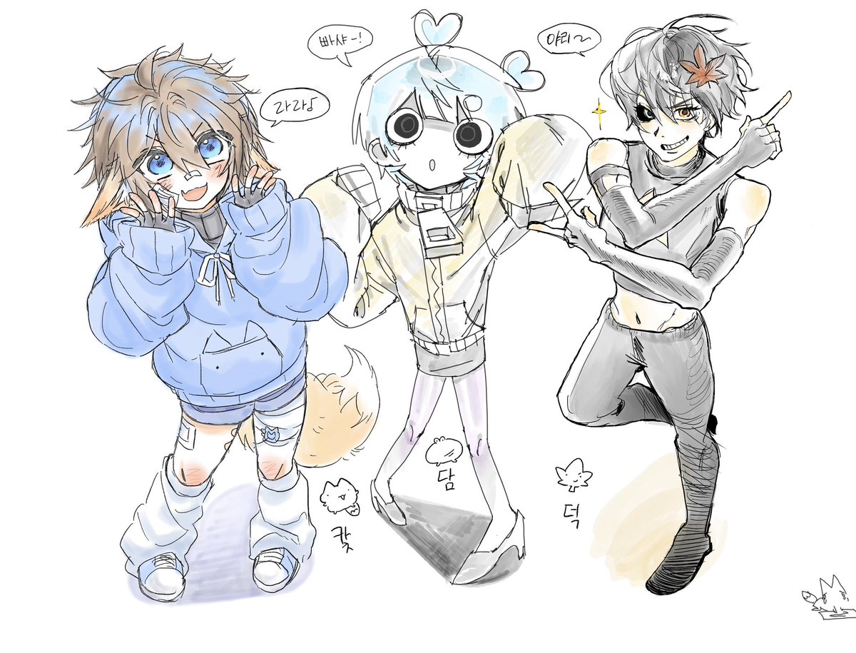 #OC
마그마에서 오너캐 합작 🍵🍵