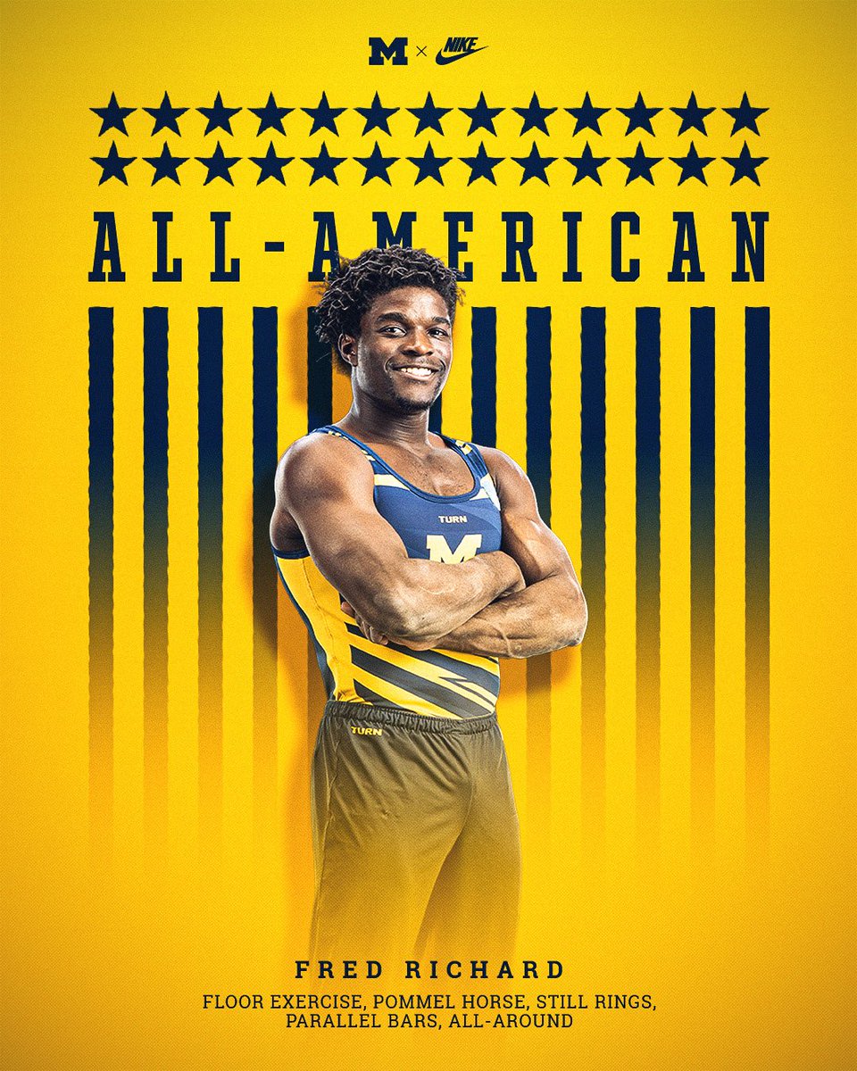 UMichGym's tweet image. Congrats to our SIX All-Americans! #GoBlue〽️