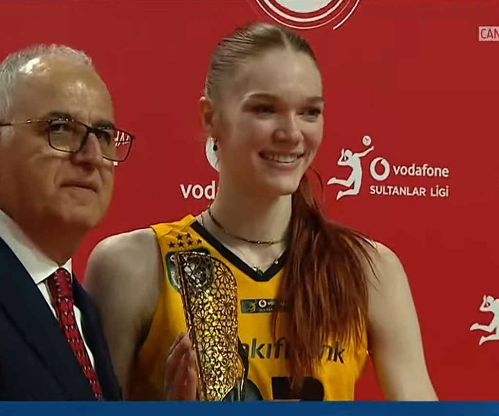 Temmzvolley's tweet image. 👑Sultanlar Ligi #MVP  🇷🇺Marina Markova