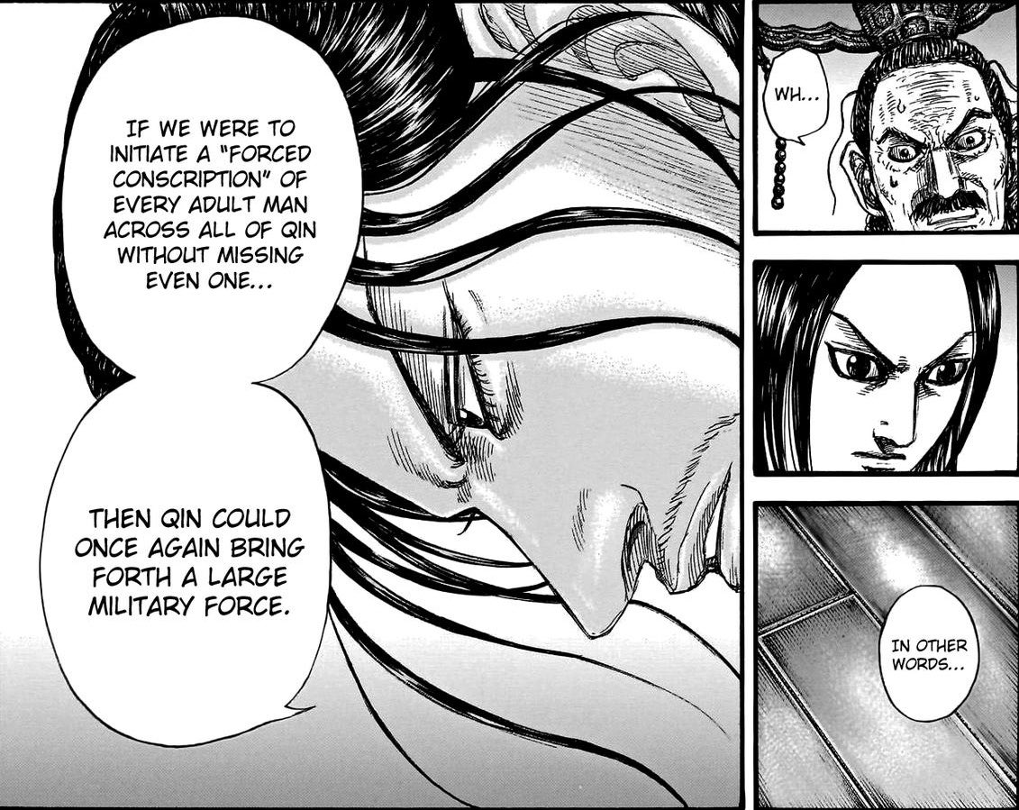 ShinMv7's tweet image. Yes more people for another large army.

#Kingdom
#キングダム