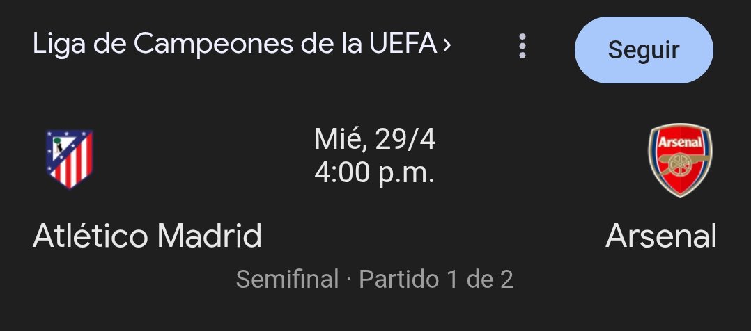 Ustedes entienden que, en 10 días, se van a enfrentar estos dos para pasar a una final de Champions League. 🏆

Es un choque de glaciares, puede colapsar el mundo, se va a romper toda la matrix.